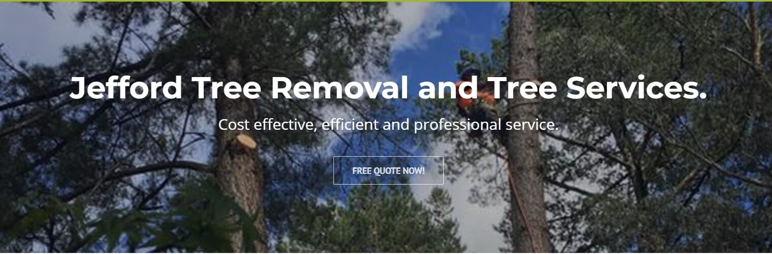 Jefford Tree Removal and Tree Services Banner