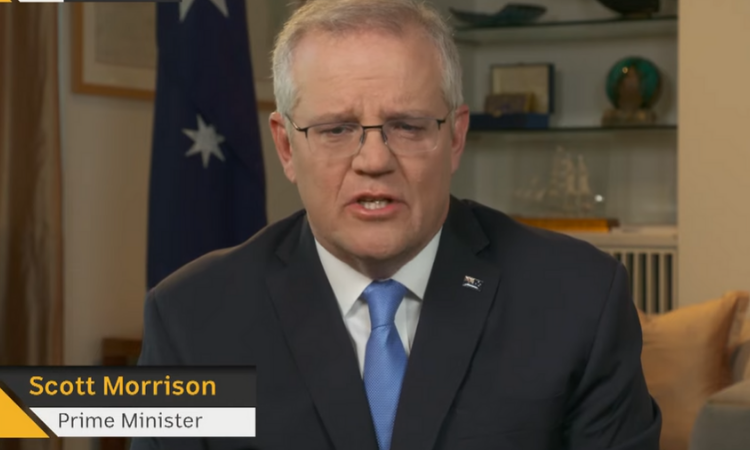 Australia's Prime Minister, Scott Morrison