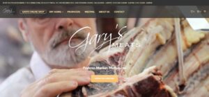 Gary's Quality Meats's Website Screen Shot