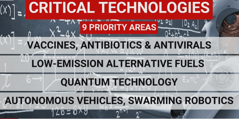 Quantum Technologies 9 Priority Areas