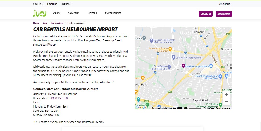 Jucy Car Rental - Melbourneaus