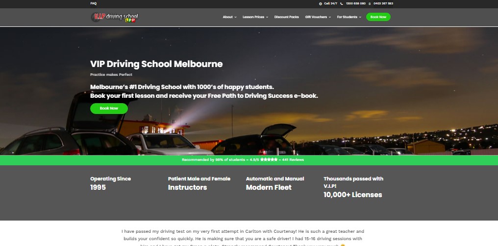 VIP Driving School - Melbourneaus