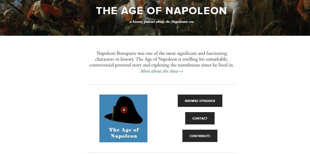 The Age of Napoleon - Melbourneaus