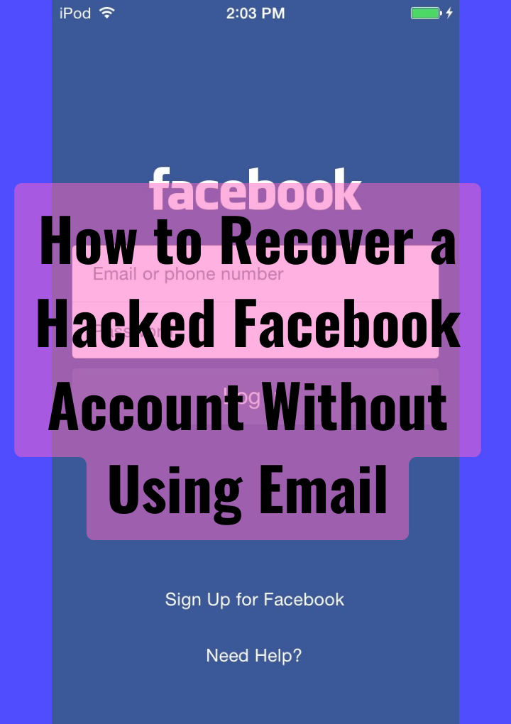 How to Recover a Hacked Facebook Account - Melbourneaus