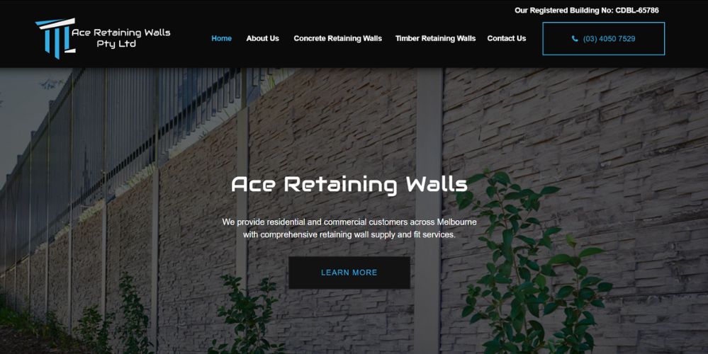 ace retaining walls