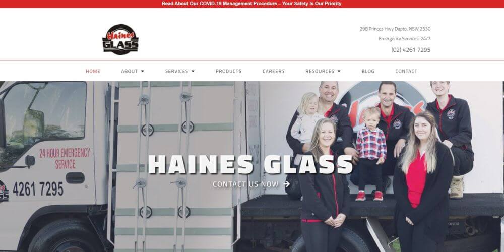 Haines Glass