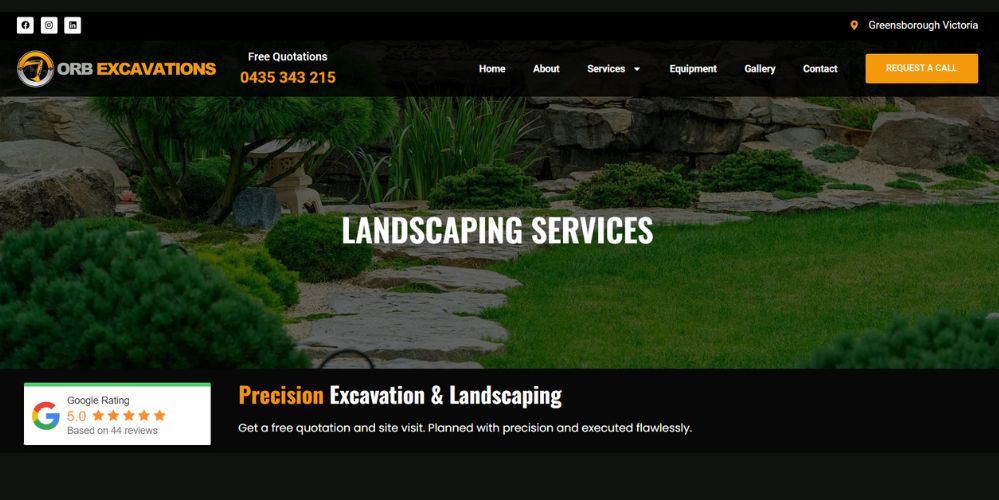 orb excavations and landscaping